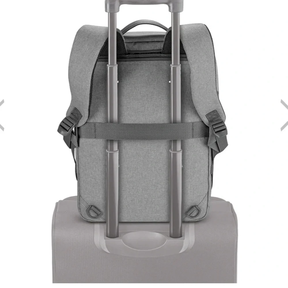 Solo hybrid backpack, converts from backpack to briefcase, new